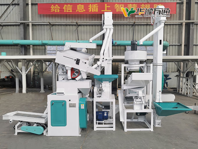 NZJ-15C 小米加工成套小機組